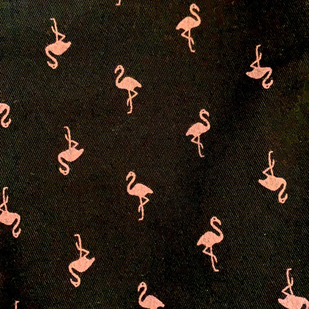 Brooklyn Cloth Flamingo Print Shorts Size 38 EUC